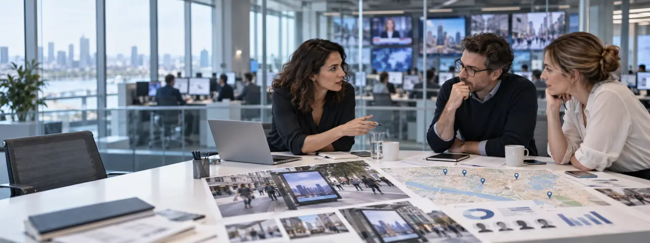 Un support publicitaire efficace relie l’objectif, le lieu et le public