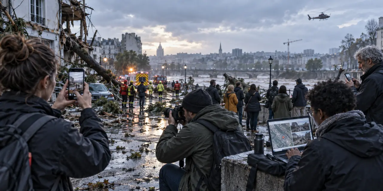 Quel est le rôle du journalisme citoyen dans les crises ? Alerter, documenter, vérifier