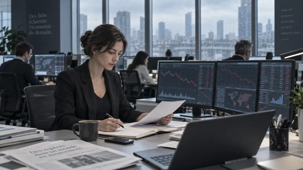 Journaliste économique en récession : informer vite sans nourrir la panique