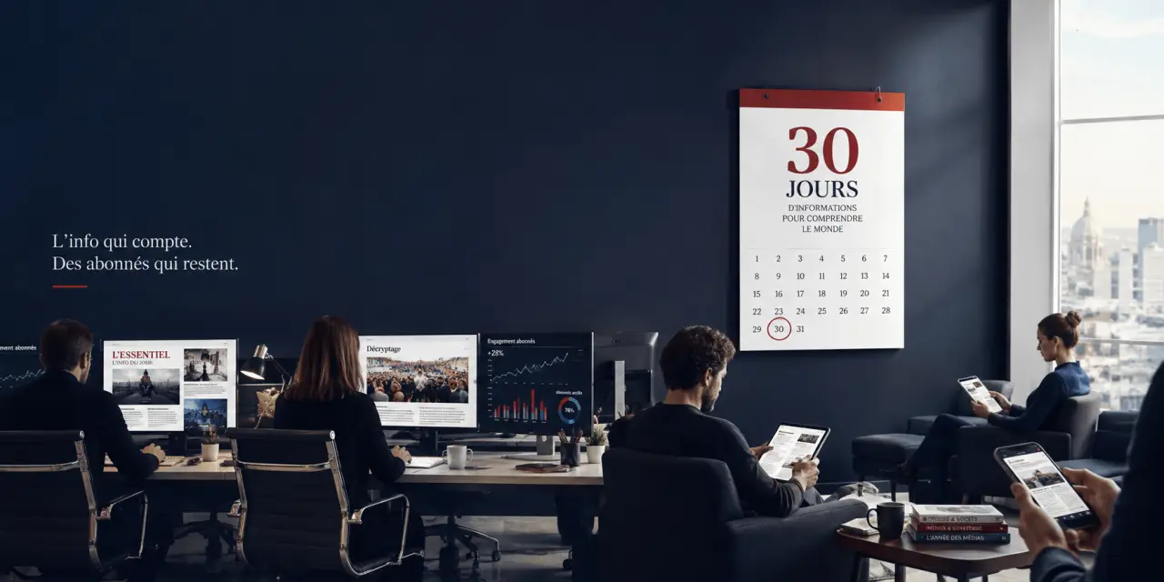 30 jours décisifs pour fidéliser les abonnés numériques d’un site de presse