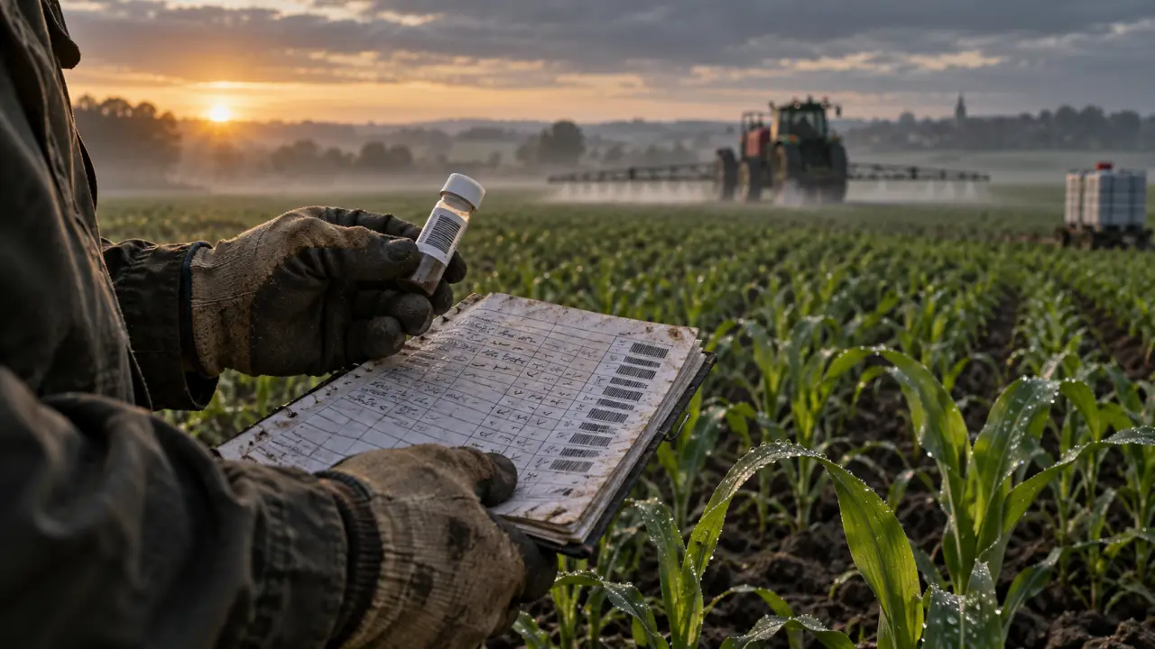 Documents agricoles et semences associés à la traçabilité des pesticides
